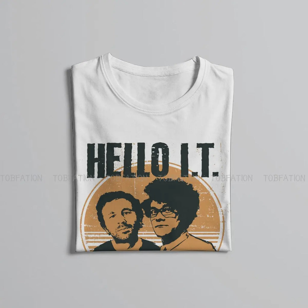 The It Crowd Have You Tried Turning It Off On Again Tshirt Graphic Men Tops Vintage Summer Streetwear Cotton Harajuku T Shirt
