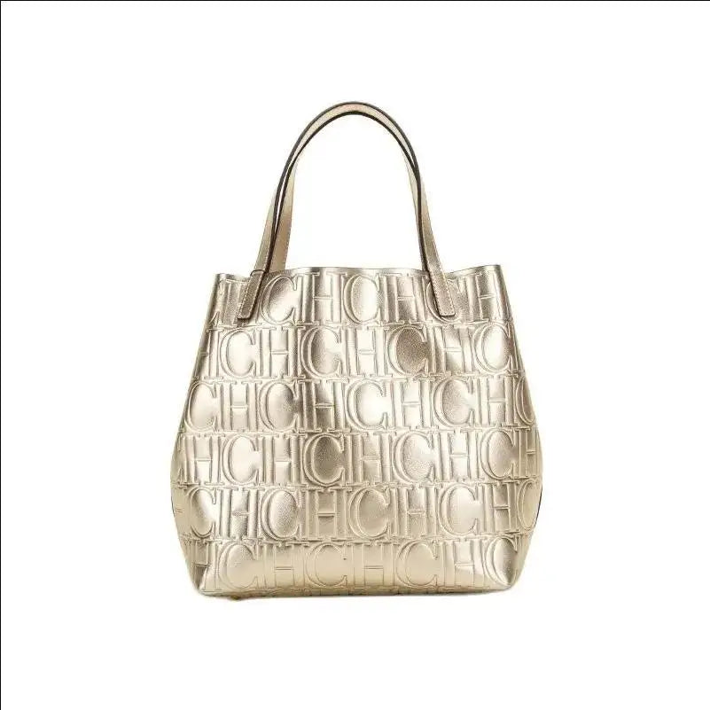 حقيبة يد كارولينا هيريرا بسيطة بتصميم ريترو، لون سادة، متعددة الاستخدامات، خفيفة الوزن، فاخرة للنساء