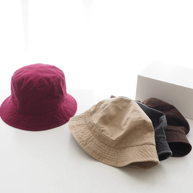 قبعة دلو جديدة للرجال برأس كبير ومقاس كبير من القطن الخالص موديل 2023، قبعة صياد بنما للرجال والنساء الكوريين، 59 سم، 60 سم، 62 سم، 63 سم، قبعة شمس
