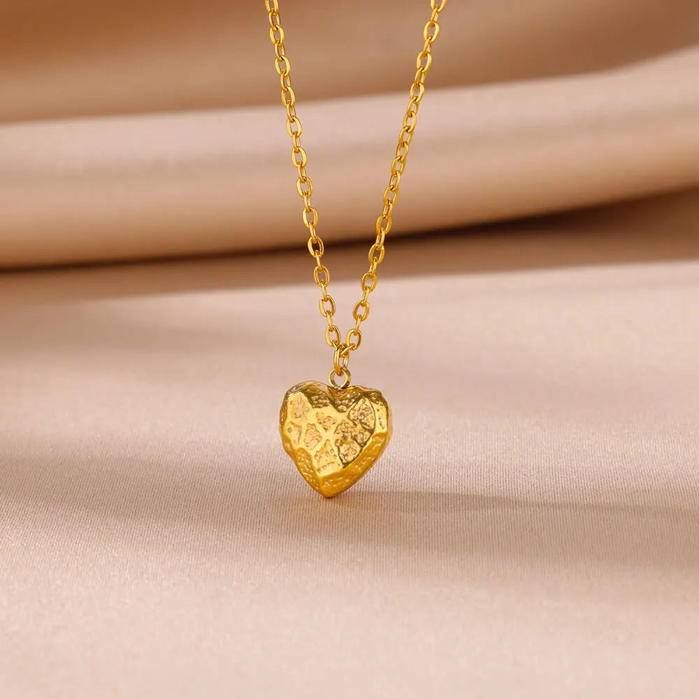 قلادة هندسية من الفولاذ المقاوم للصدأ للنساء، قلادة عباد الشمس العصرية، سلسلة الترقوة، إكسسوارات المجوهرات الجمالية للنساء