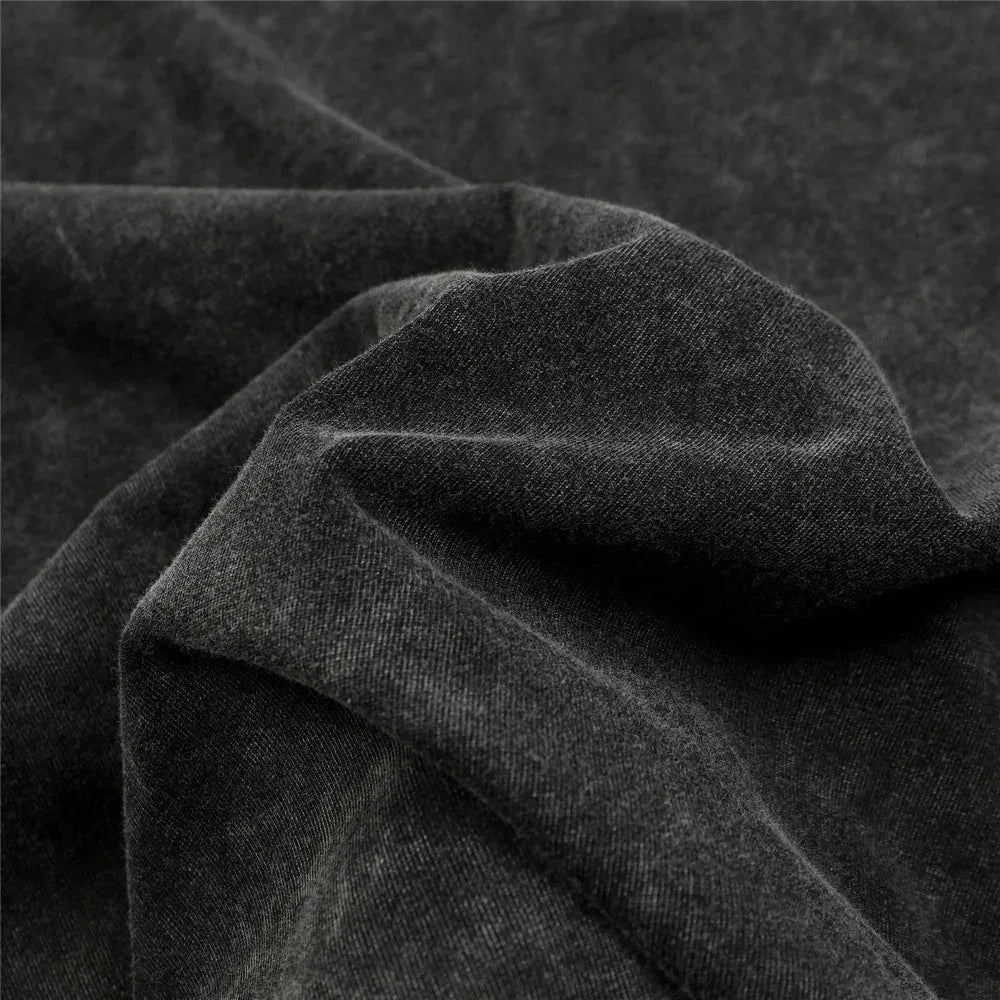 تي شيرت جرافيكي بشعار دانتي من Devil May Cry، تي شيرتات مغسولة عتيقة، مقاس كبير، تي شيرتات بأكمام قصيرة، للرجال والنساء، مقاسات كبيرة، كاجوال