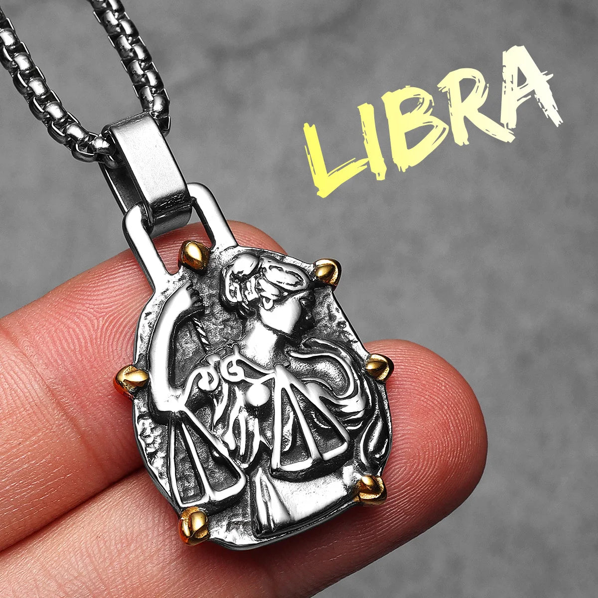 قلادات رجالية من الفولاذ المقاوم للصدأ على شكل اثني عشر كوكبة، سلسلة قلادة، هدايا للأزواج، مجوهرات عصرية للنساء، هدايا بالجملة، شحن مباشر