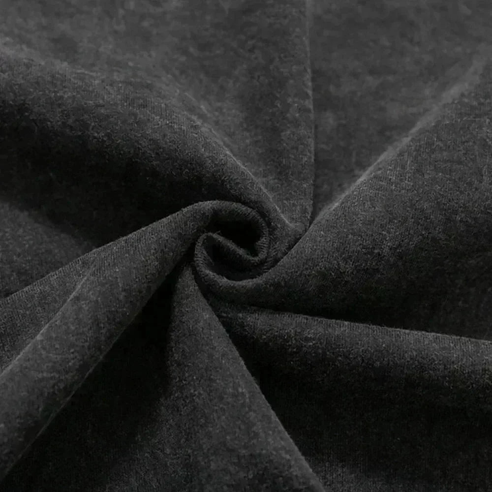 تي شيرت رجالي صيفي 2025 مطبوع عليه شعار جوست كلاين بتصميم ريترو مغسول، تي شيرت يوروبا، تي شيرت رجالي كاجوال من القطن الخالص بتصميم هيب هوب، مقاس كبير