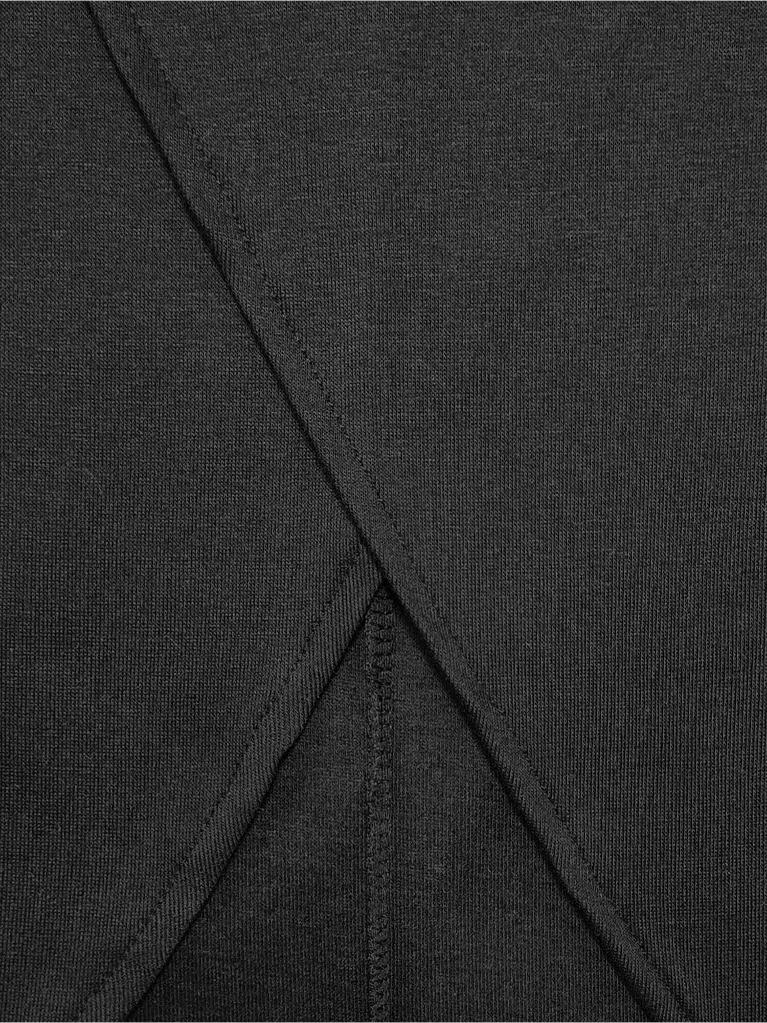 فستان نسائي غير منتظم مائل رقبة دائرية أمامية قصيرة ظهر فستان طويل من الأعلى أكتاف مائلة فستان مائل بياقة واحدة وفتحة