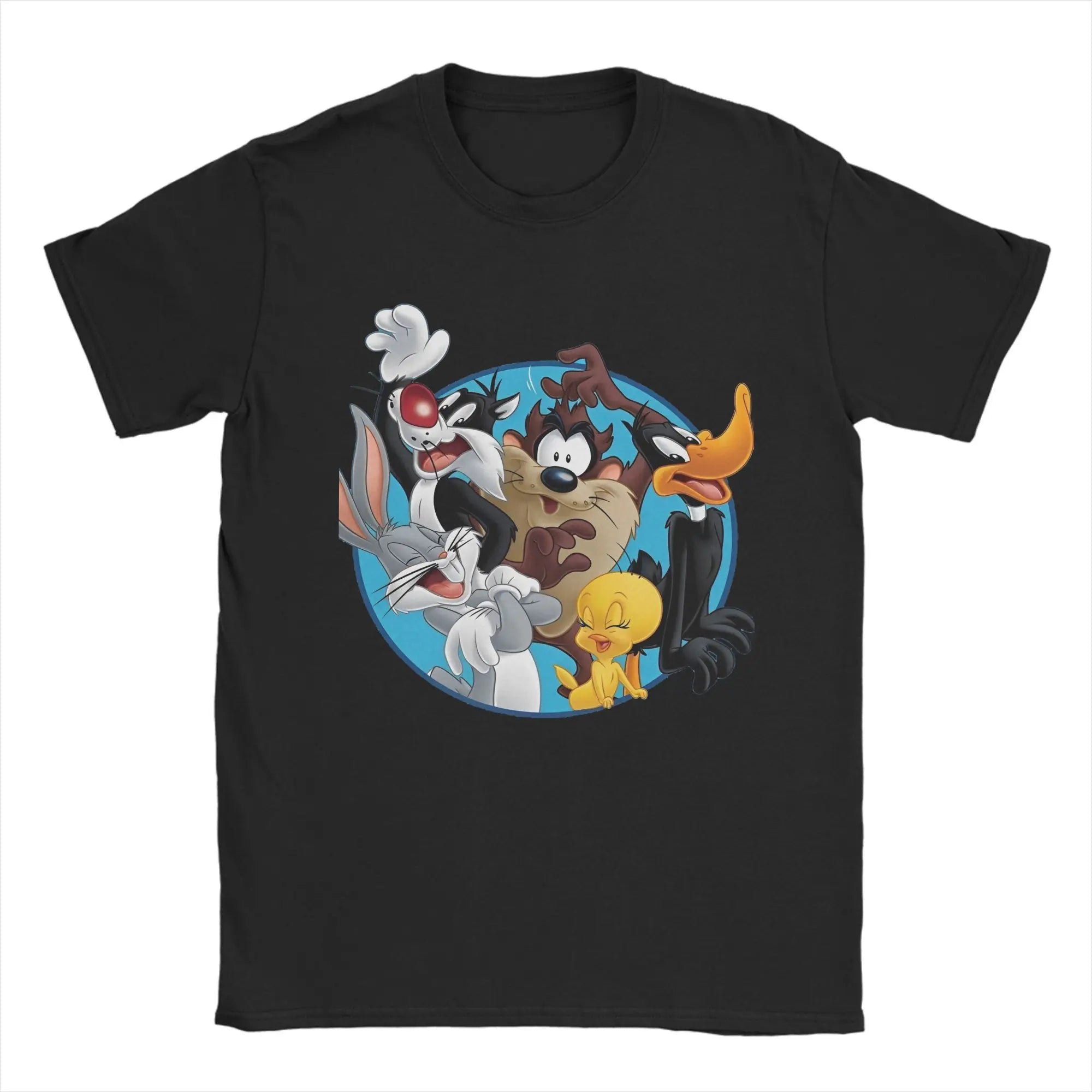 تي شيرت سبيس جام فاست فيوريوس للرجال والنساء من تاز، تي شيرت قطني نقي عتيق بياقة مستديرة وأكمام قصيرة، ملابس صيفية