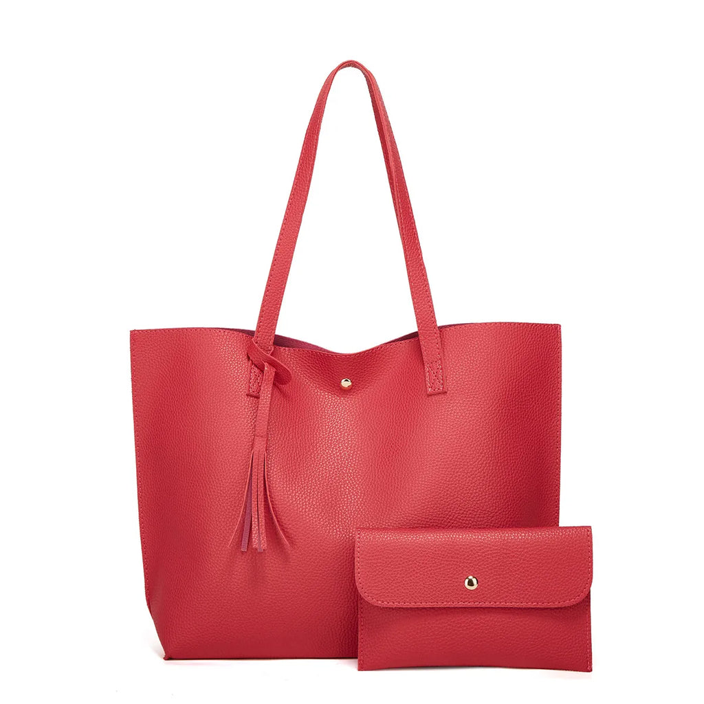 حقيبة عمل نسائية عالية السعة حقيبة يد عصرية جديدة حقيبة كتف نسائية عصرية عبر الحدود حقيبة مستندات كبيرة