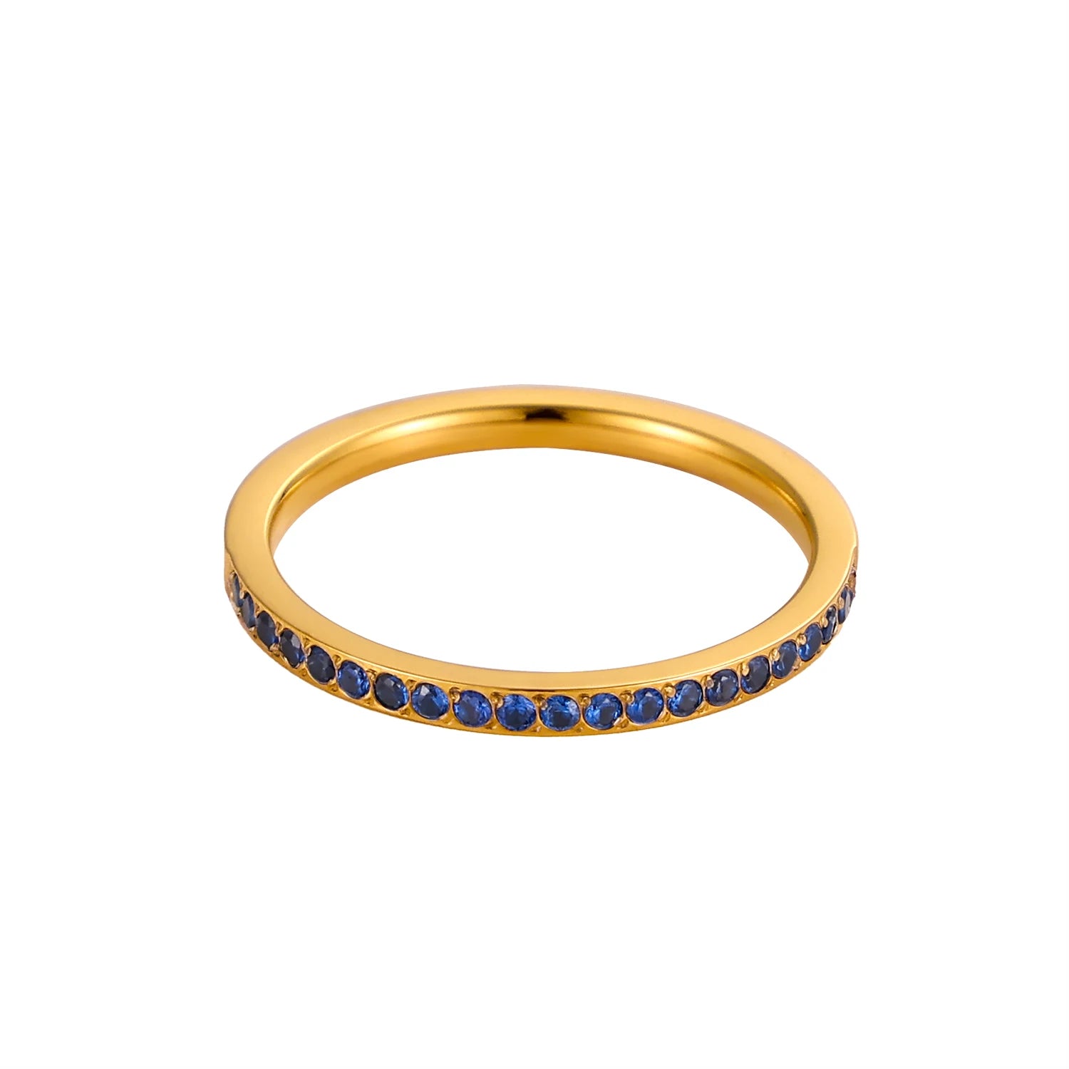 خواتم كارليدانا الصغيرة المرصعة بالزركون، 12 حجر بخت للنساء، مصنوعة من الفولاذ المقاوم للصدأ، مطلية بالذهب، خاتم إصبع، خاتم خطوبة، هدية مجوهرات زفاف