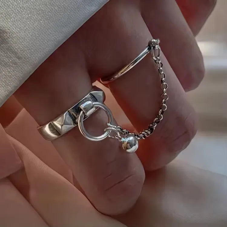 خاتم بانك من الفضة عيار 925 بتصميم تنين مجنح للنساء والفتيات، هدية مثالية للحفلات، مجوهرات عصرية مستوحاة من موسيقى الهيب هوب الكلاسيكية، خدمة توصيل مباشرة.