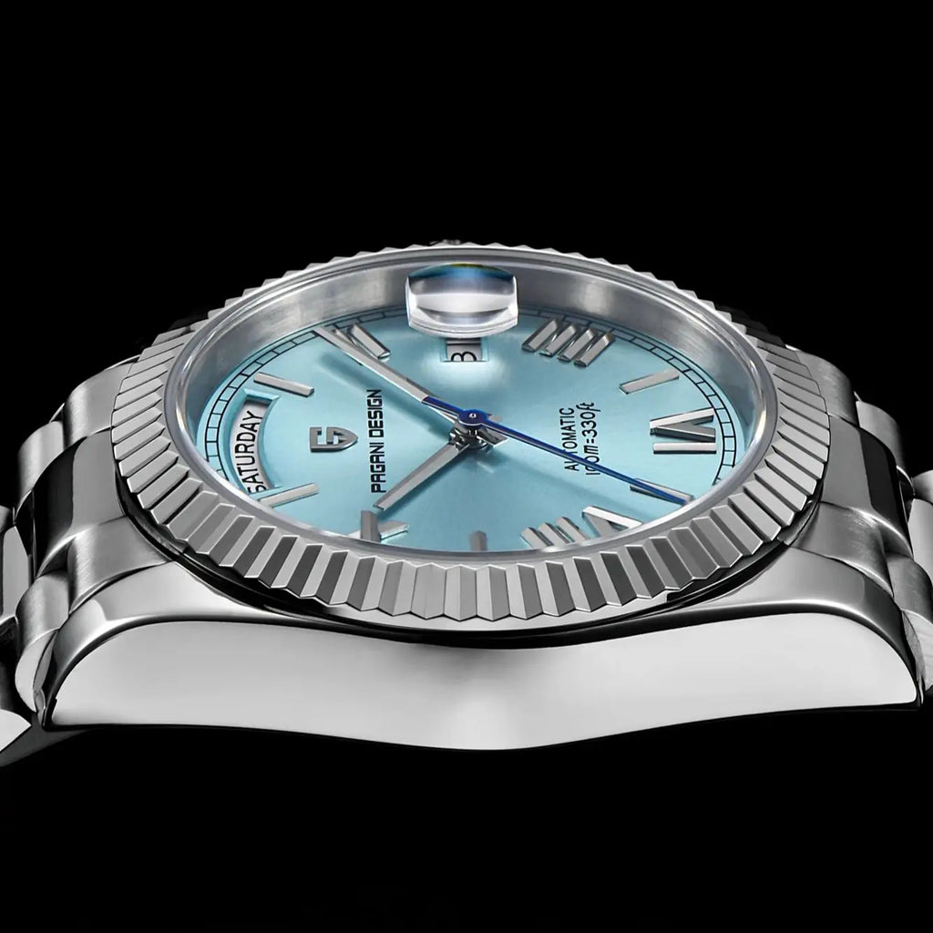 ساعات رجالية PAGANI DESIGN 2025 الجديدة DD36 من أفضل العلامات التجارية الفاخرة الميكانيكية الأوتوماتيكية للرجال ساعة يد AR Sapphire للرجال 10Bar ST16