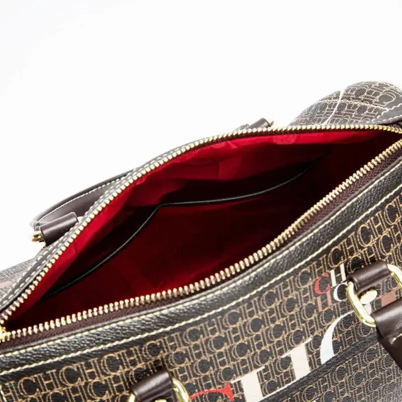 حقيبة دلو فاخرة للسيدات من ماركة عالمية، تصميم جديد، سعة كبيرة، بنقشة زهور رائعة، مناسبة للسفر والمناسبات، حقيبة يد عالية الجودة