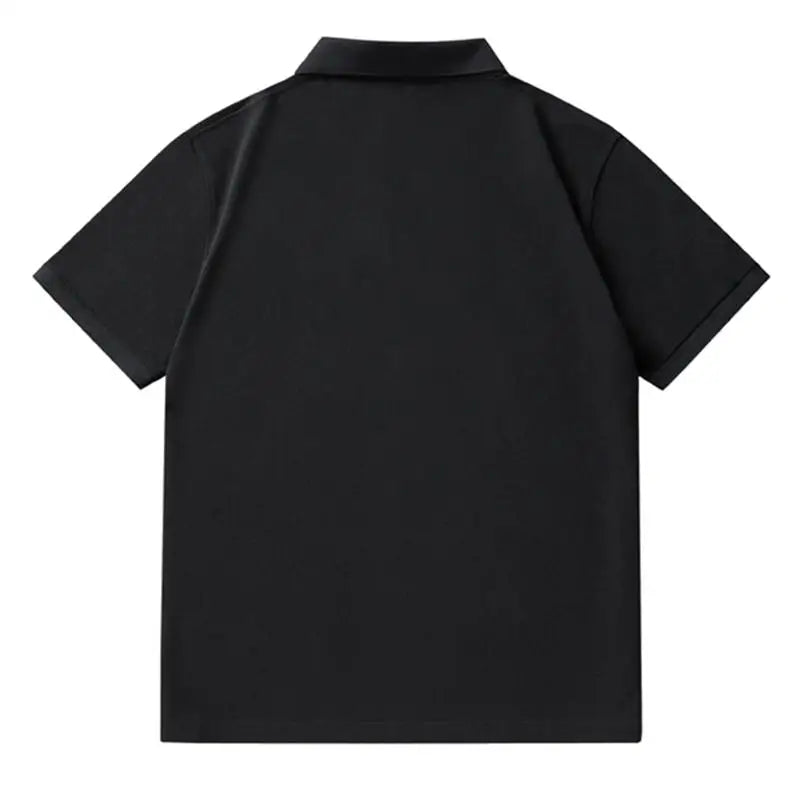 Polo Shirts Men Plus Size 1XL-7XL 110-175kg Short Sleeve T Shirt Loose Polos Oversized Tops Big Size Men Clothing 티셔츠 남성 T シャツ