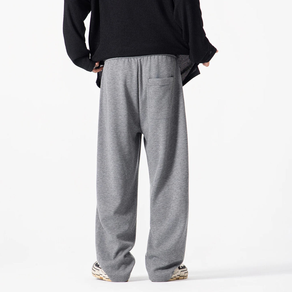 Men Women Autumn Winter Streetwear Fashion Casual Warm Sport Baggy Pants Unisex Loose Sweatpants Couple Trousers