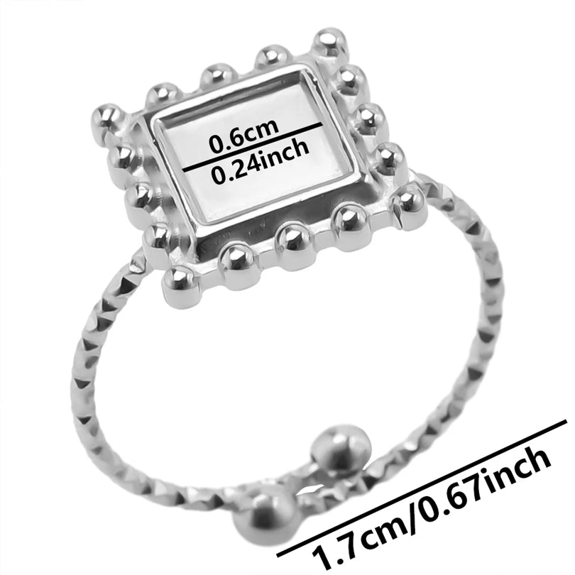 5 قطع من الخواتم الرقيقة المصنوعة من الفولاذ المقاوم للصدأ، إكسسوارات مجوهرات نسائية، خواتم مفاصل الأصابع، هدية مجوهرات عصرية للفتيات، لا يتغير لونها أبدًا