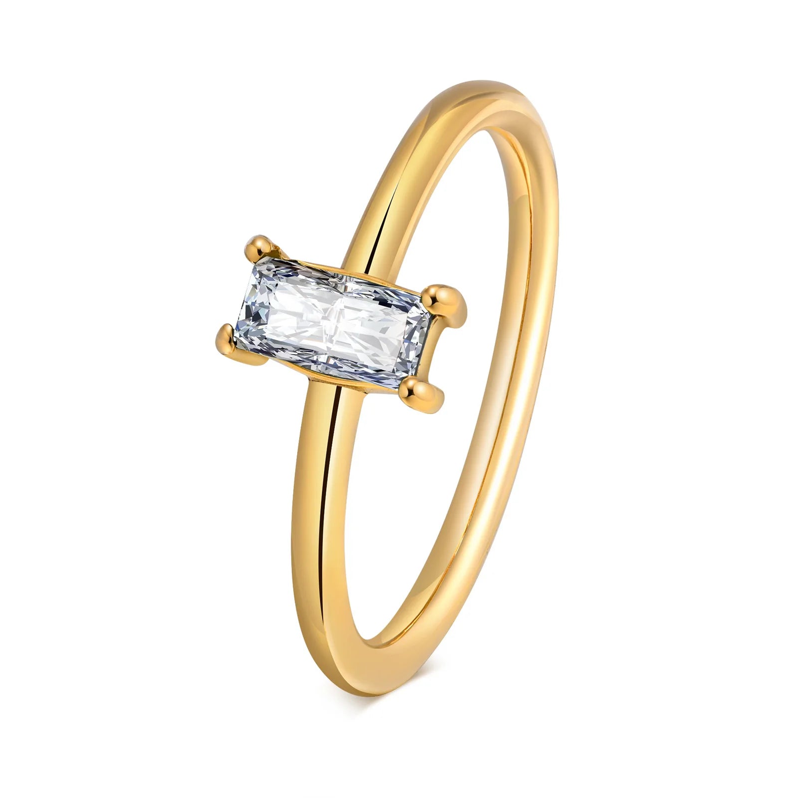 خاتم أنيق رفيع بتصميم حبل ملتوي للنساء، خاتم زفاف معدني من الفولاذ المقاوم للصدأ، خاتم أنيق وبسيط بتصميم كلاسيكي جديد للحفلات