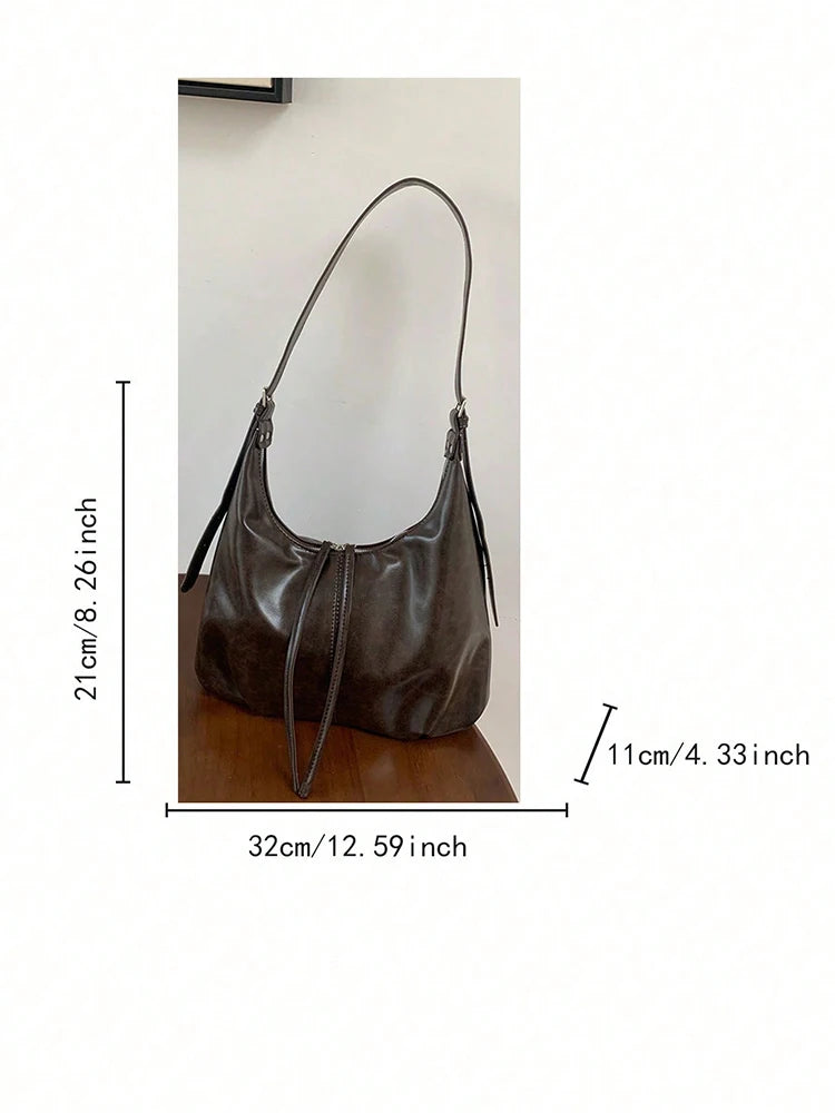 حقيبة تحت الإبط جديدة لعام 2025 حقيبة كتف نسائية كبيرة الحجم ذات سعة كبيرة وحقيبة سفر يومية وحقيبة كروس بودي وحقيبة نسائية