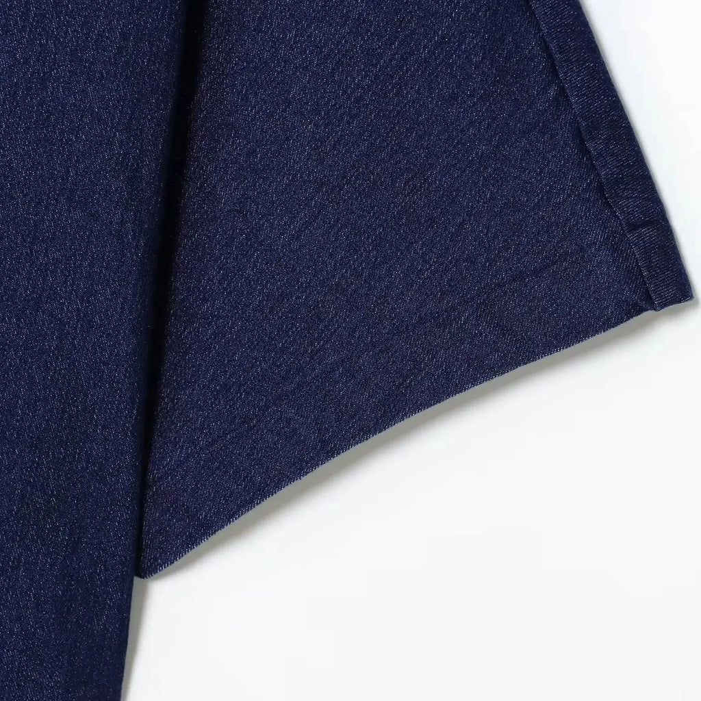 قميص بولو جينز عصري جديد من DiYiG WOMAN 2025، مناسب لجميع الأوقات، بأكمام قصيرة، تي شيرت فضفاض، توب نسائي