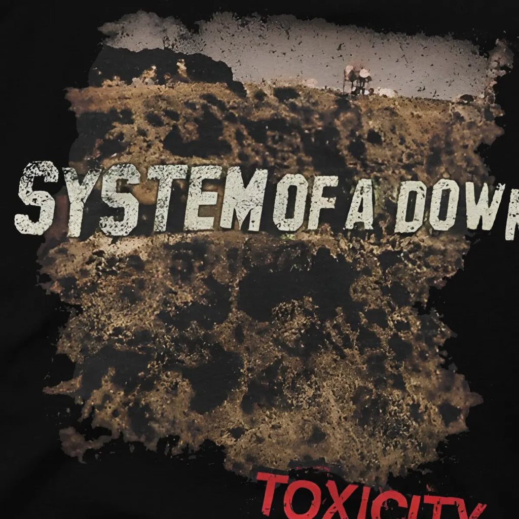 تي شيرتات ثلاثية المزيج من The Toxicity للرجال، تي شيرت قطني رائع، تي شيرت برقبة دائرية وأكمام قصيرة، تي شيرتات صيفية