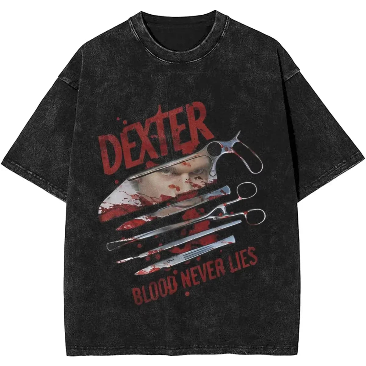 تي شيرت جديد من Dexter Morgan، بتصميم كلاسيكي عصري، بأكمام قصيرة، مناسب للصيف، مناسب للرجال والنساء، مصنوع من القطن، بأكمام قصيرة