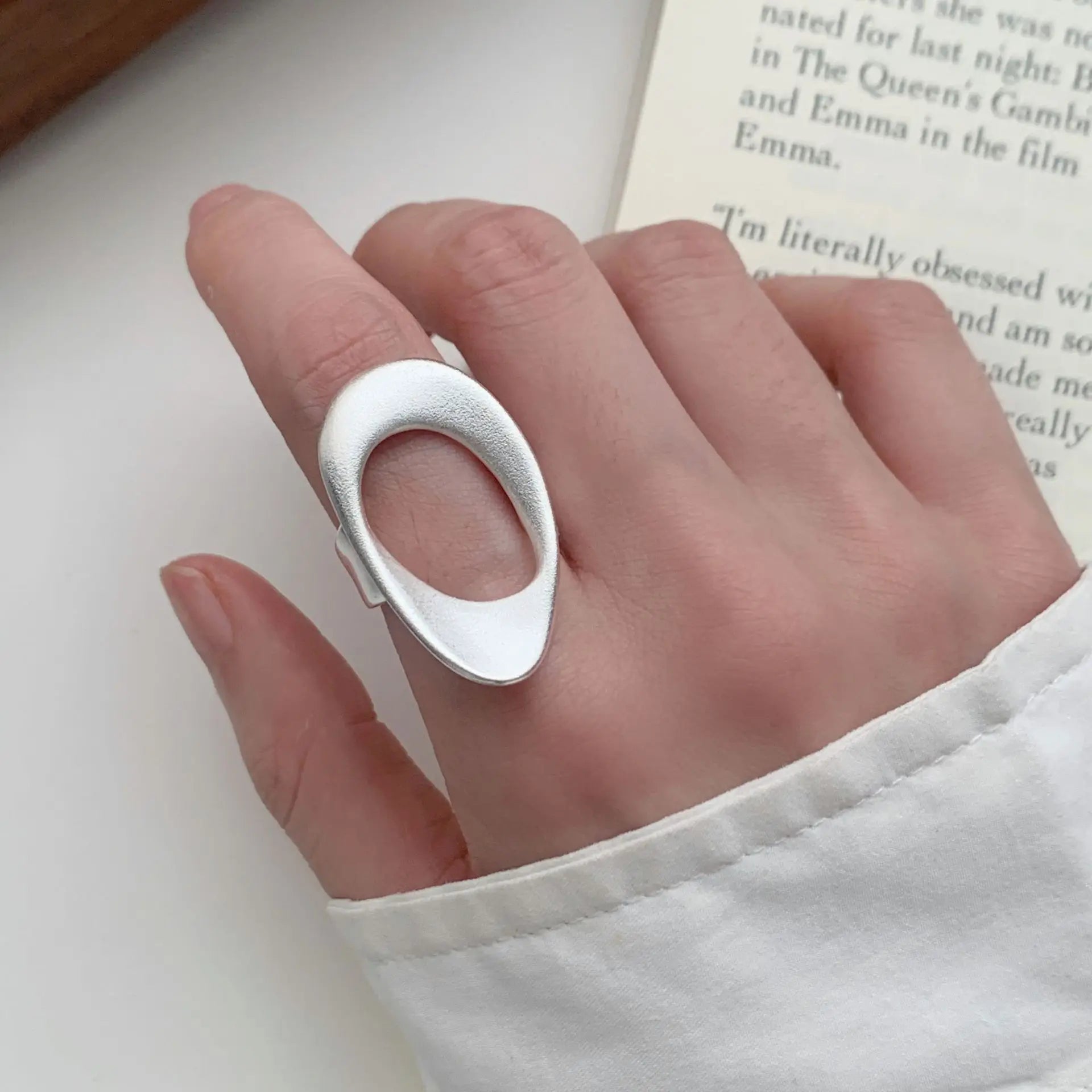 خاتم بانك من الفضة عيار 925 بتصميم تنين مجنح للنساء والفتيات، هدية مثالية للحفلات، مجوهرات عصرية مستوحاة من موسيقى الهيب هوب الكلاسيكية، خدمة توصيل مباشرة.