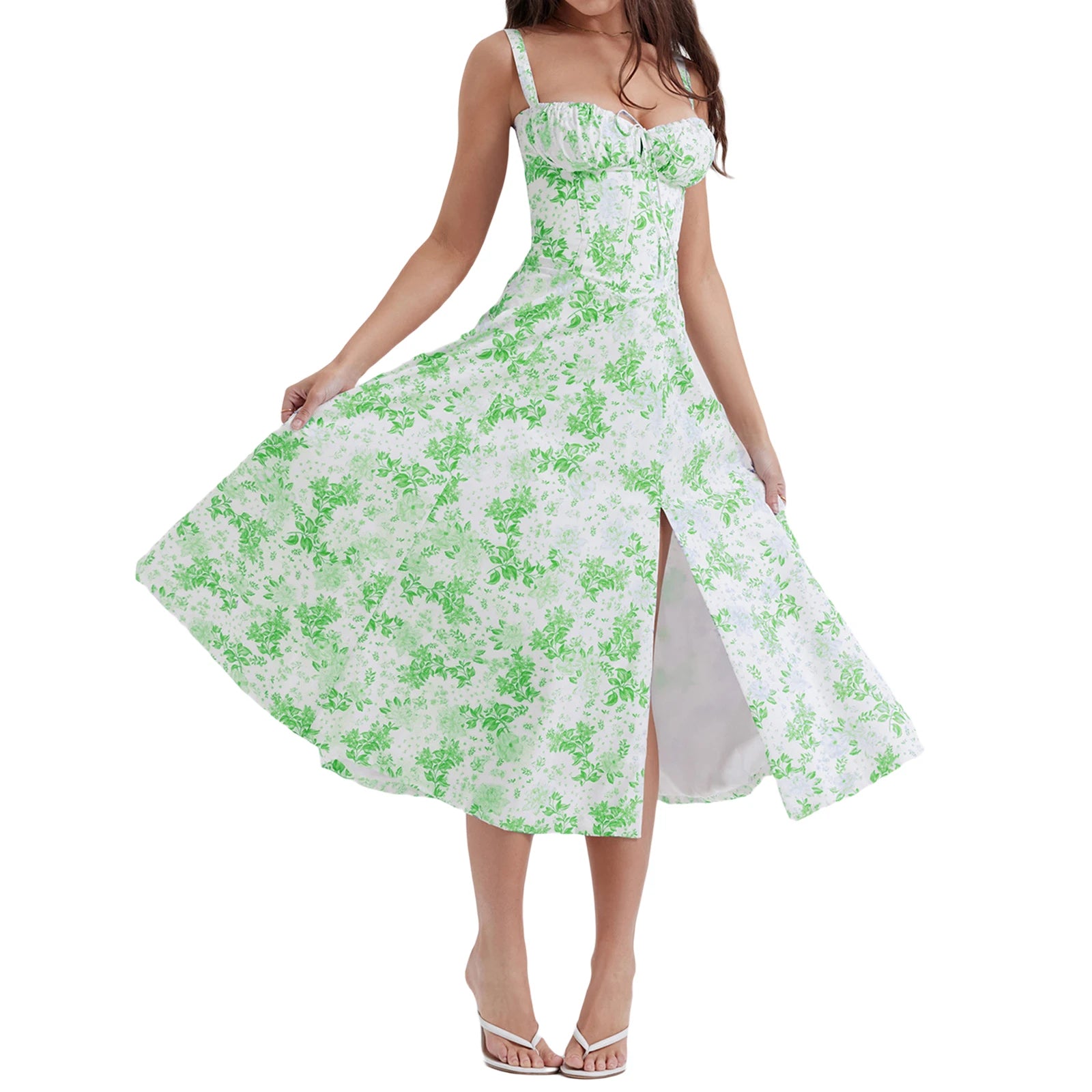 Women Summer Dress Solid Color Sleeveless Bandage Party A-line Dress for Cocktail Nightclub Beach Chic Casual 90s clothe vintage