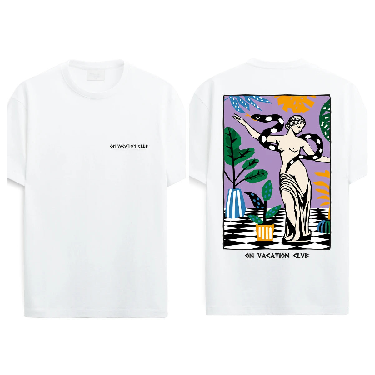 Sports Fashion Brand Summer Printed Cotton Short-sleeved Crew Neck High Quality Outdoor Surfing Top Casual Loose T-shirt Unisex