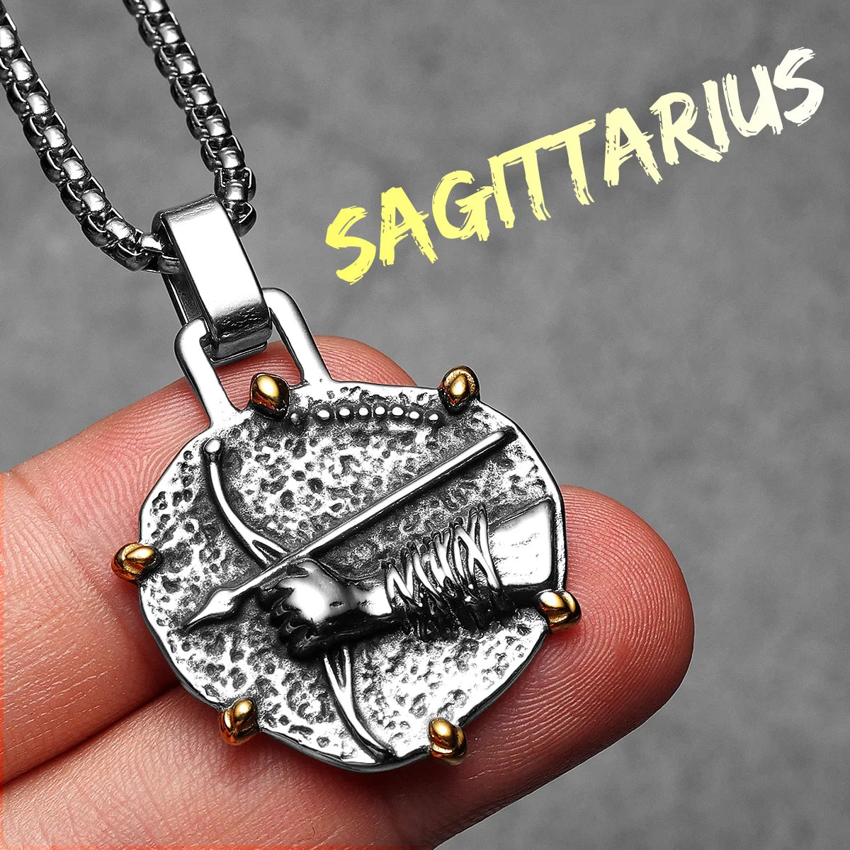 قلادات رجالية من الفولاذ المقاوم للصدأ على شكل اثني عشر كوكبة، سلسلة قلادة، هدايا للأزواج، مجوهرات عصرية للنساء، هدايا بالجملة، شحن مباشر