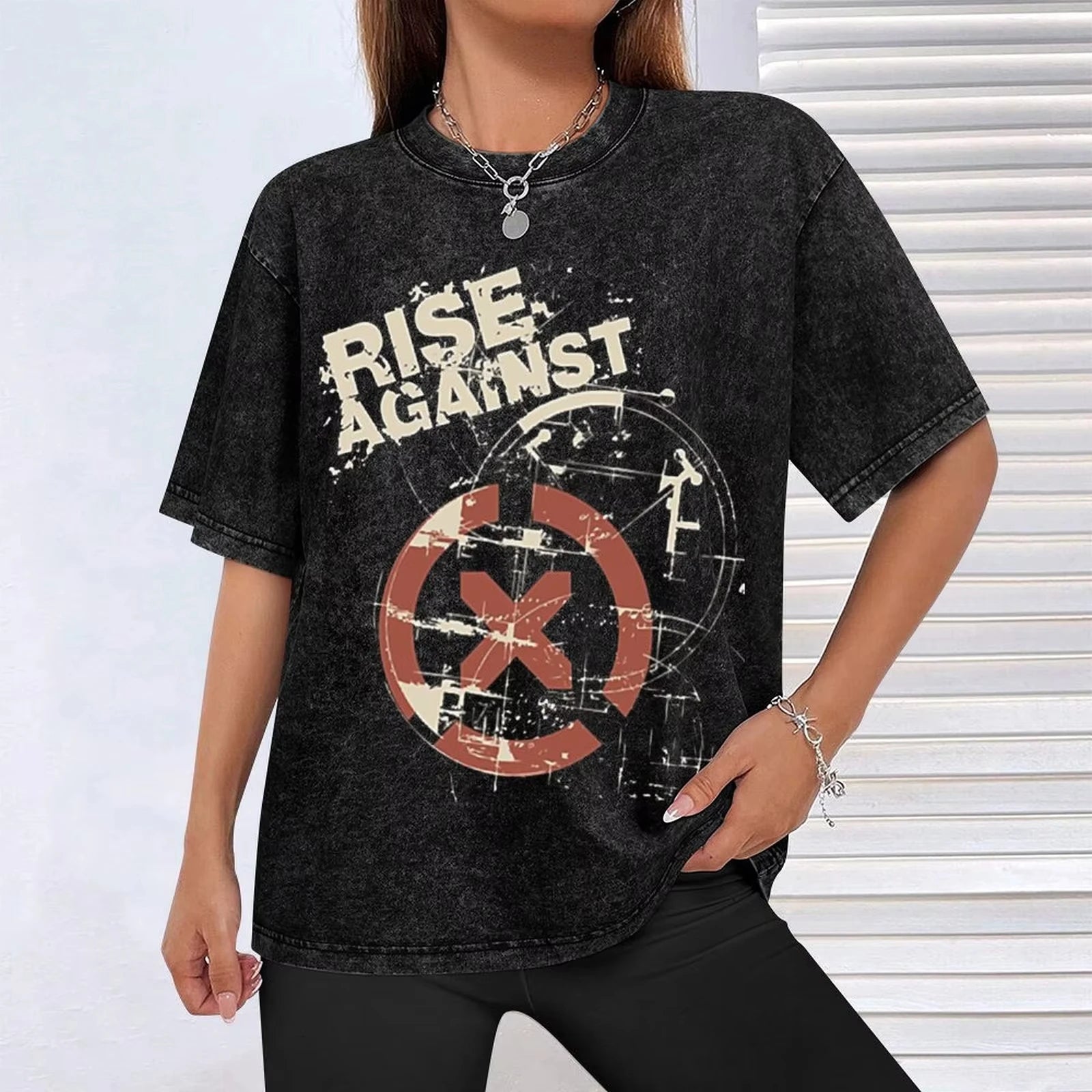 تي شيرت My Favorite Against Punk Rise ملابس عتيقة قميص أنمي عتيق ملابس للرجال