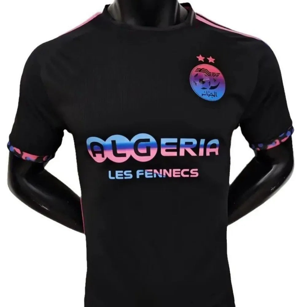 24-25 Algeria Special Edition Football Jersey 3D Printed T-shirt Fashionable Breathable Quick-drying Sports Short-sleeved Tops