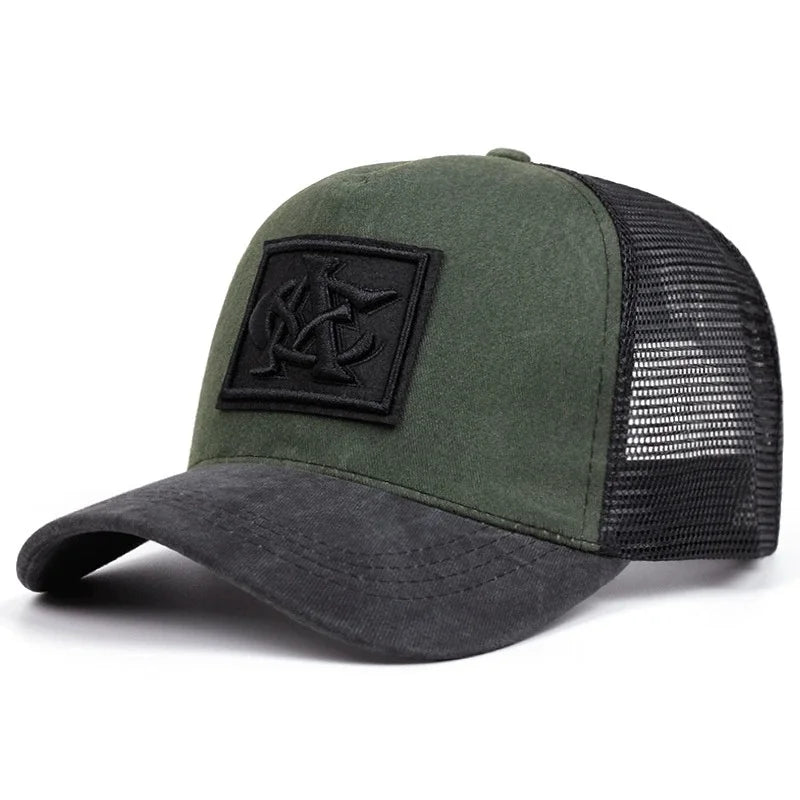 قبعات هيب هوب عصرية للجنسين مطرزة بحروف CA للربيع والخريف قبعات بيسبول كاجوال قابلة للتعديل وقبعة واقية من الشمس