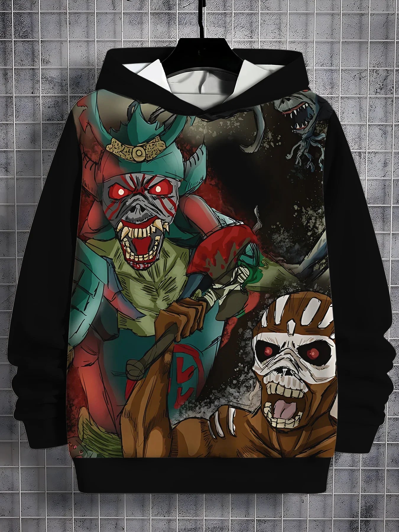 هودي ألبوم Iron Maiden الجديد لعام 2025 للرجال والنساء، سترة ثلاثية الأبعاد سريعة الجفاف قابلة للتنفس، تي شيرت كبير الحجم