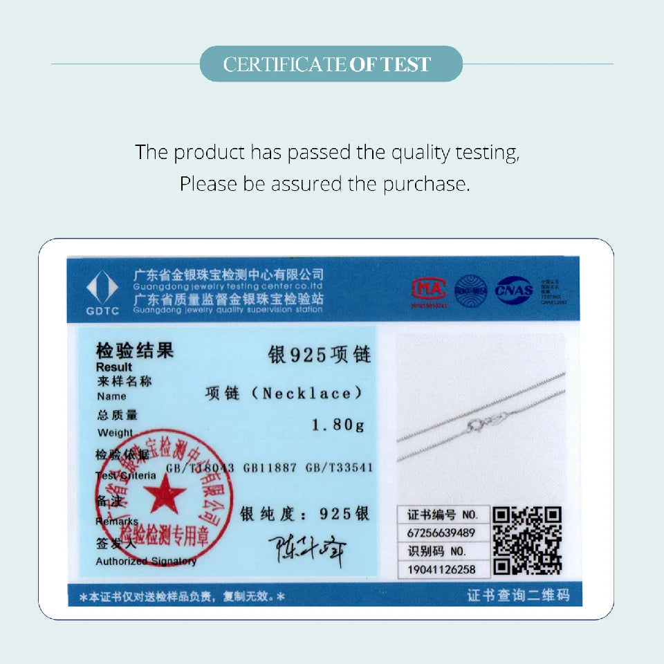 قلادة باموير من الذهب الصلب عيار 925 من الفضة الإسترلينية للنساء المراهقات بتصميم سلسلة مربعة 0.8 مم، سلسلة أساسية فائقة النحافة والقوية