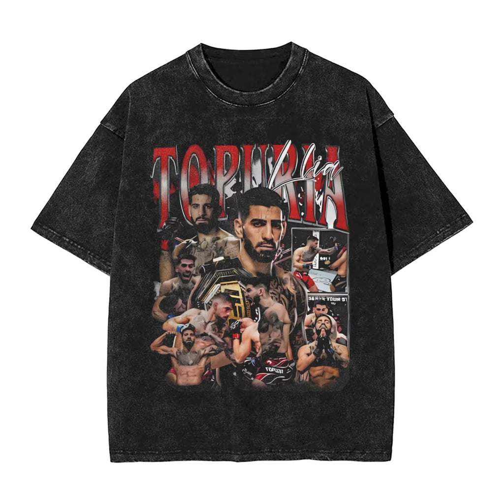 تي شيرت رجالي صيفي ساخن 2025، تي شيرتات إيليا توبوريا المغسولة، تي شيرتات صيفية عصرية، تي شيرتات غير رسمية بطباعة مرحة لعام 2000، شحن مباشر