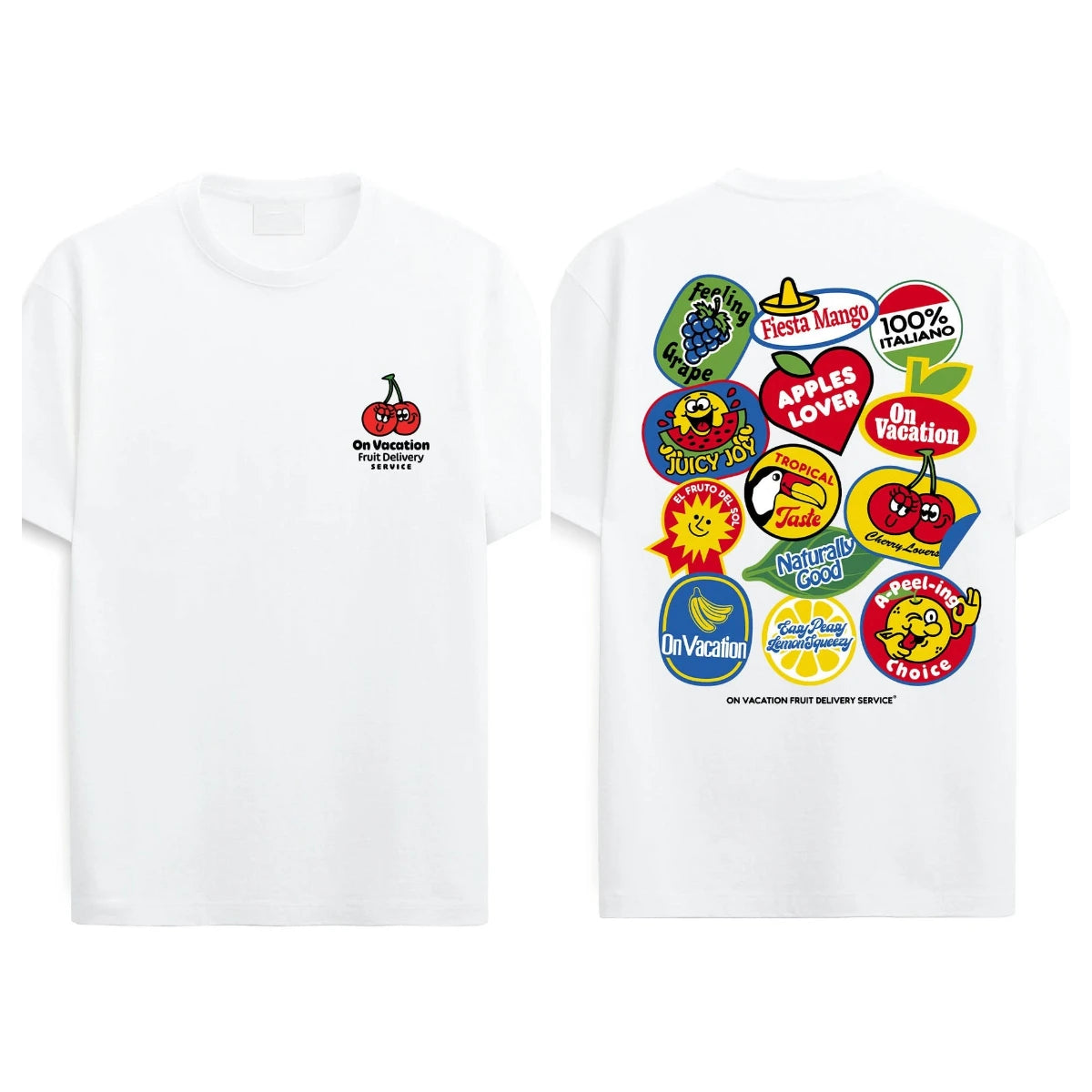 Sports Fashion Brand Summer Printed Cotton Short-sleeved Crew Neck High Quality Outdoor Surfing Top Casual Loose T-shirt Unisex