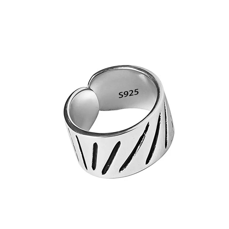 خاتم بانك من الفضة عيار 925 بتصميم تنين مجنح للنساء والفتيات، هدية مثالية للحفلات، مجوهرات عصرية مستوحاة من موسيقى الهيب هوب الكلاسيكية، خدمة توصيل مباشرة.