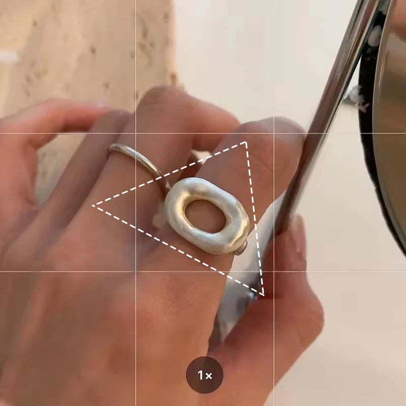 خاتم سام باندا من الفضة الإسترليني عيار 925 بتصميم هندسي مرصع بالكريستال للنساء، بيضاوي الشكل، بتصميم بانك مميز على شكل قطرة ماء، هدية مجوهرات، خدمة توصيل مباشرة