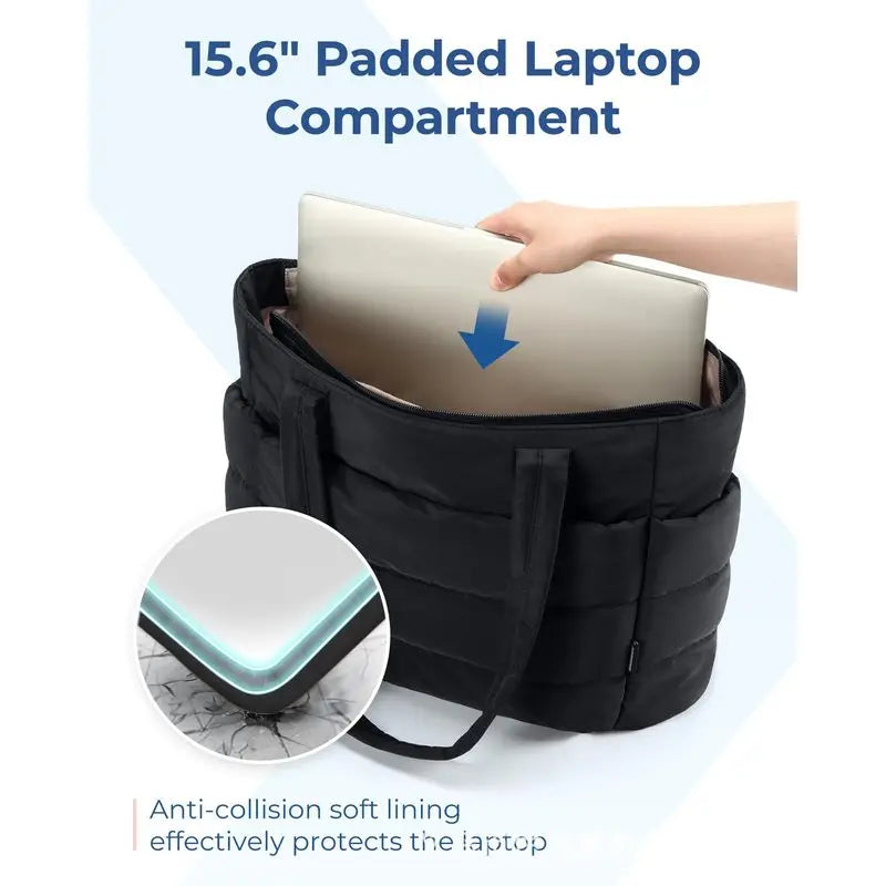 حقيبة حمل جديدة كبيرة السعة متعددة الاستخدامات للنساء، حقيبة سفر، حقيبة كتف، حقيبة مومياء متعددة الجيوب