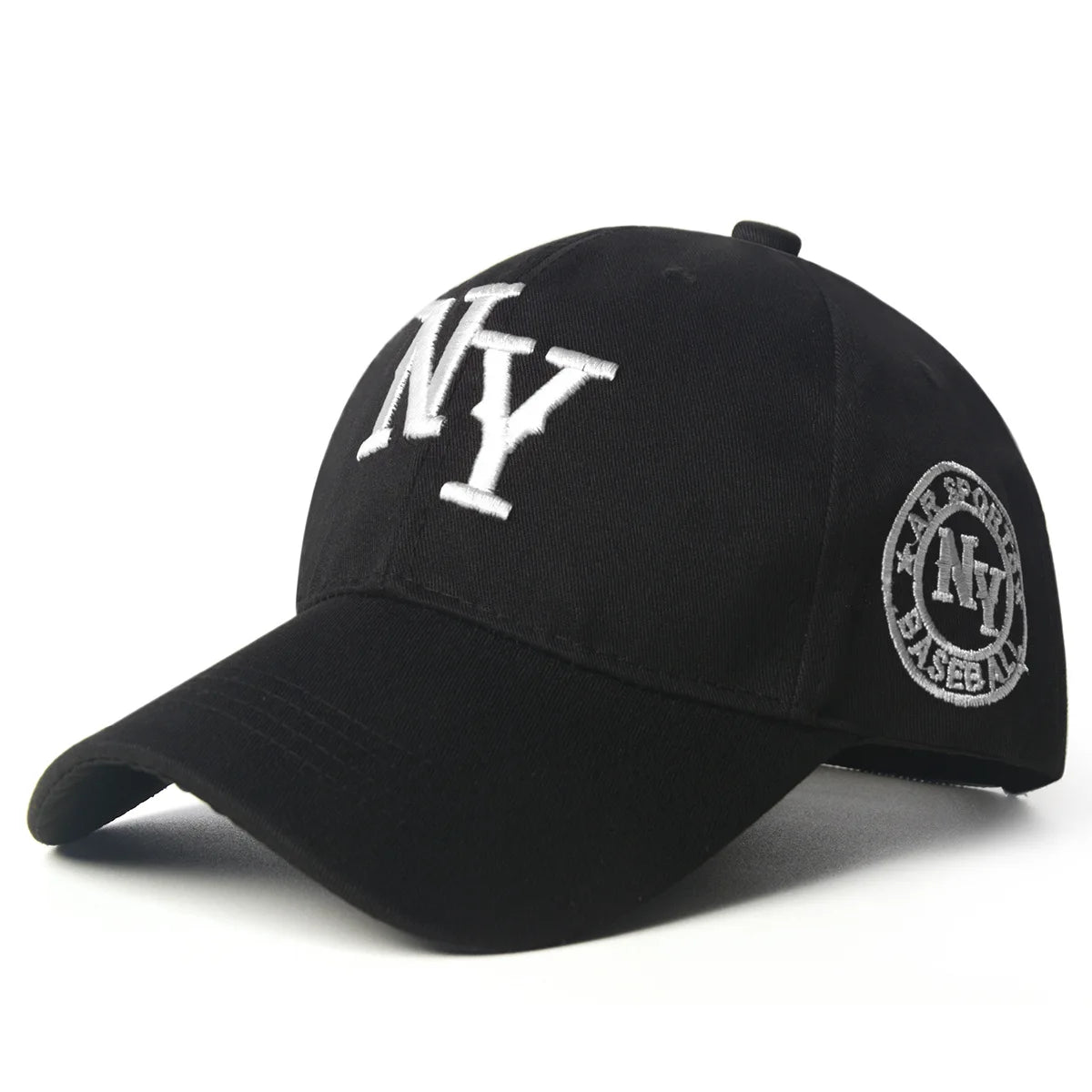 قبعة بيسبول، قبعة منقار البط العصرية، تطريز خارجي للرجال والنساء في الربيع والخريف، قبعة صيد غير رسمية بحروف نيويورك