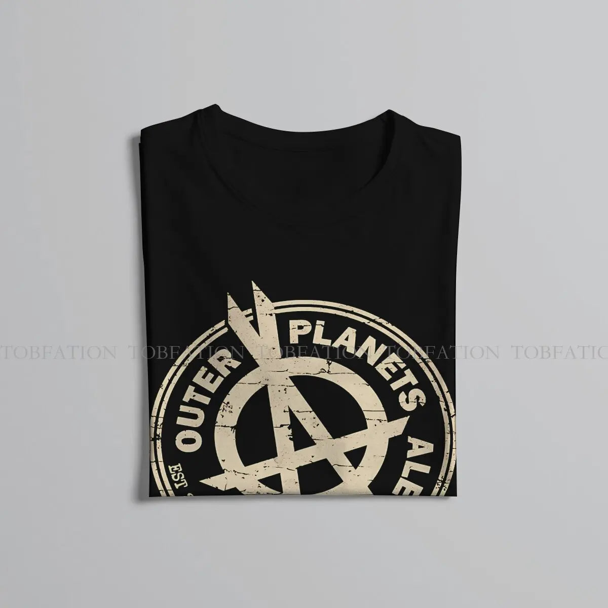 تي شيرت رجالي من Outer Planet Ale The Expanse Sci-Fi TV مصنوع من القطن، برقبة دائرية، بأكمام قصيرة من Harajuku