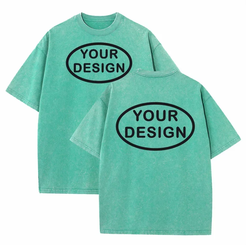 تي شيرت رجالي مخصص بشعار فريق الهيب هوب ستريت مصنوع من القطن الخالص 230 جرام، بقصّة فضفاضة، مطبوع عليه درجة حرارة عالية، مصنوع من تي شيرت مخصص