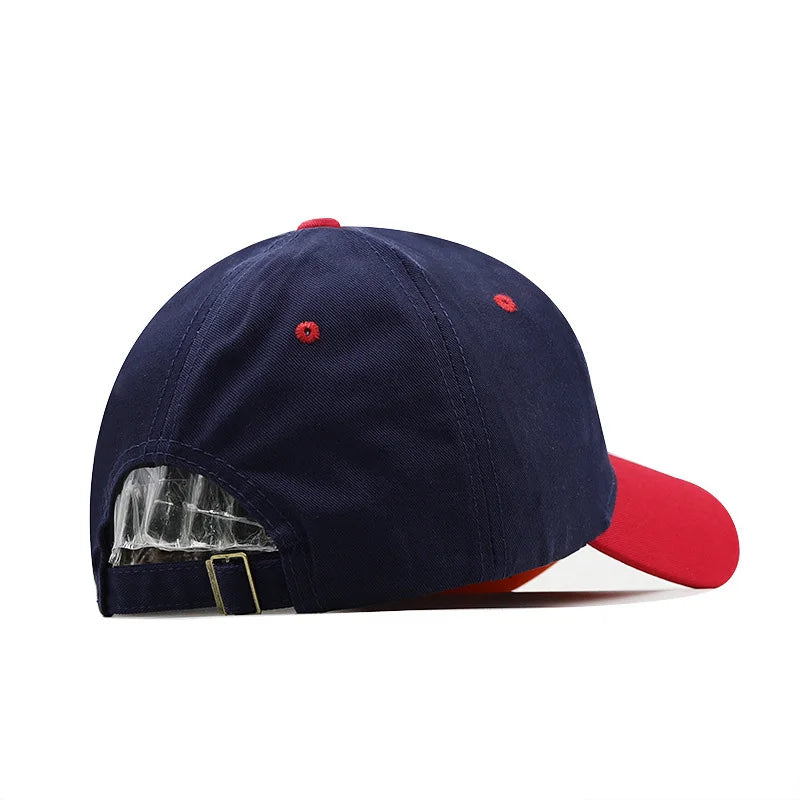 قبعة بيسبول صيفية لصيد الأسماك للرجال والنساء، قبعة مطرزة بحروف مطرزة للحماية من الشمس