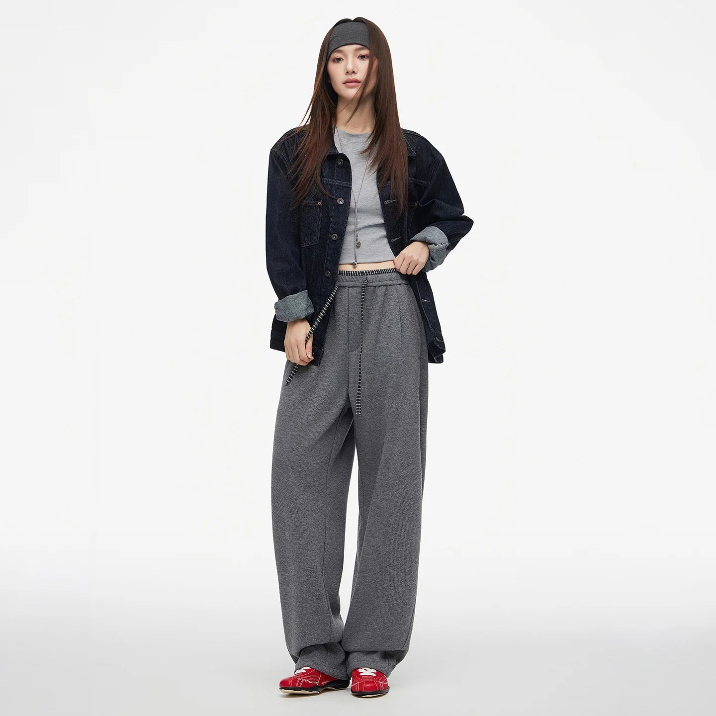 Men Women Autumn Winter Streetwear Fashion Casual Warm Sport Baggy Pants Unisex Loose Sweatpants Couple Trousers