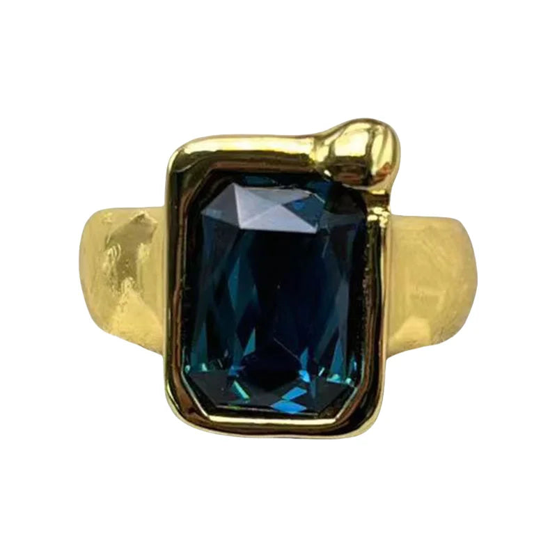 مجوهرات إسبانية عصرية، مجموعة خواتم رائعة متألقة، إكسسوارات نسائية، هدايا للأزواج في المهرجانات