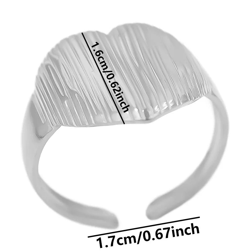 1 قطعة من خواتم عين النمر الكلاسيكية المصنوعة من الفولاذ المقاوم للصدأ القابلة للتعديل والمفتوحة للنساء والرجال إكسسوارات خاتم إصبع ذهبي اللون