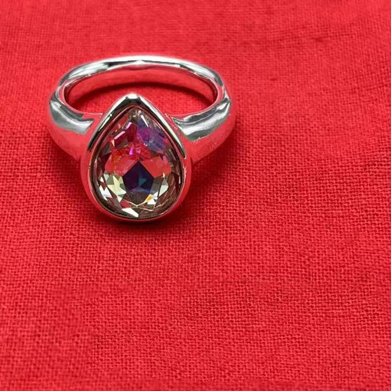 مجوهرات إسبانية عصرية، مجموعة خواتم رائعة متألقة، إكسسوارات نسائية، هدايا للأزواج في المهرجانات