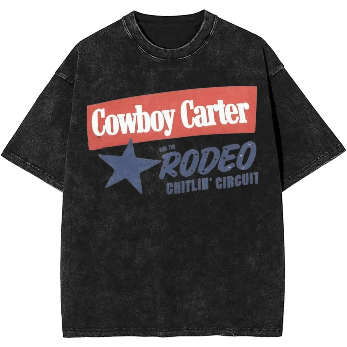 ألبوم كاوبوي كارتر، جولة بيونسيه 2024، الزي المغسول، تي شيرت، رجال، نساء، ملابس الشارع، تي شيرتات هيب هوب، تي شيرتات صيفية، قمم قطنية