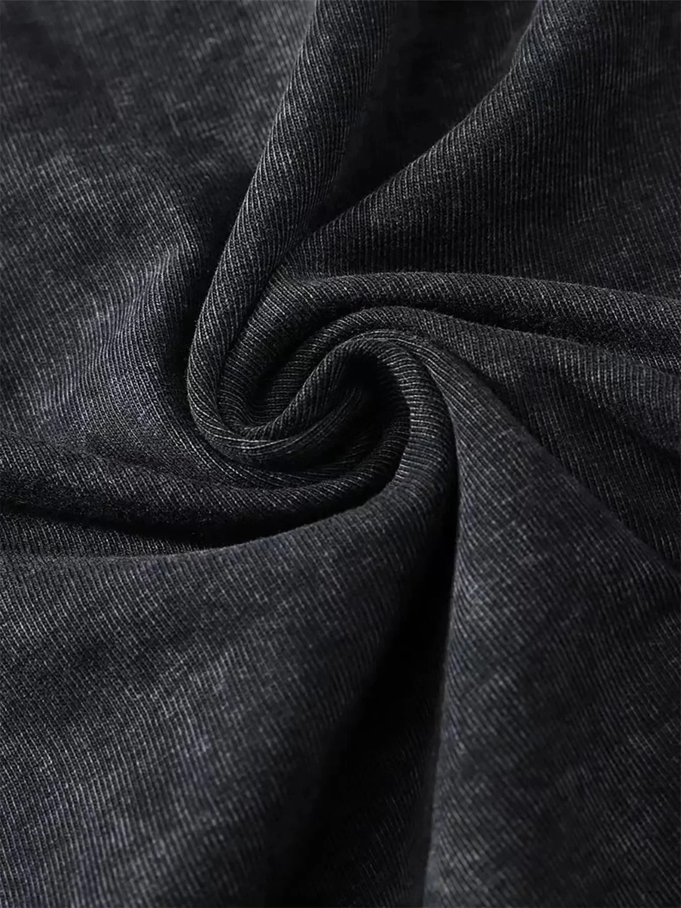 قميص قطني عتيق بطبعة "الخوف والجوع" مطبوع عليه جمجمة وعظمة، يُغسل للرجال والنساء، مناسب لجميع المواسم