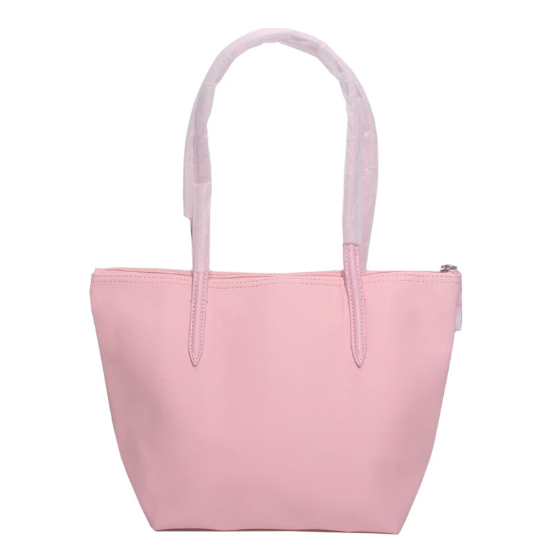 حقيبة يد نسائية من جلد التمساح، حقيبة كتف كبيرة السعة، محفظة نسائية، حقيبة يد، مجموعة حقائب سفر غير رسمية، حقيبة تسوق على الشاطئ