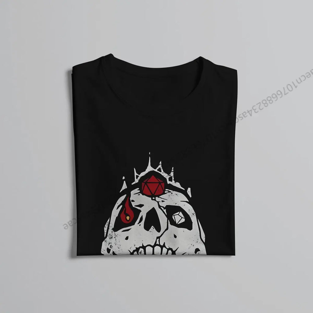 تي شيرت رجالي من DND باللون الأحمر، يظهر رغبتك المظلمة، تي شيرت رجالي من القطن، ملابس رجالية