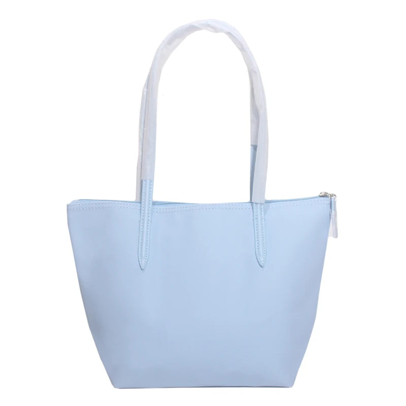 حقيبة يد نسائية من جلد التمساح، حقيبة كتف كبيرة السعة، محفظة نسائية، حقيبة يد، مجموعة حقائب سفر غير رسمية، حقيبة تسوق على الشاطئ