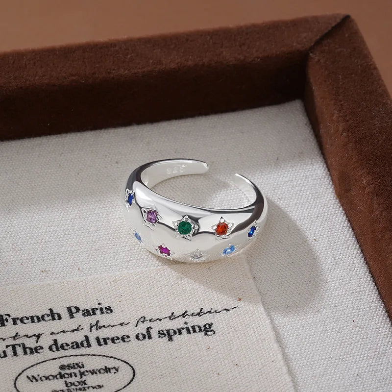 خاتم بانك من الفضة عيار 925 بتصميم تنين مجنح للنساء والفتيات، هدية مثالية للحفلات، مجوهرات عصرية مستوحاة من موسيقى الهيب هوب الكلاسيكية، خدمة توصيل مباشرة.